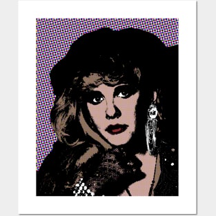 stevie nicks style pop art Posters and Art